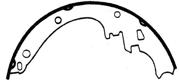 Porterfield Brake Shoes for 1983 PONTIAC PARISIENNE Heavy Duty