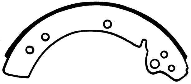 Porterfield Brake Shoes for 1965 VOLVO P1800