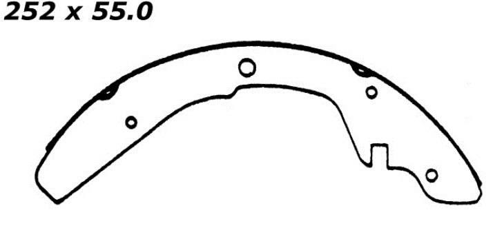 Porterfield Brake Shoes for 1982 VOLKSWAGEN VANAGON