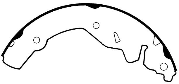 Porterfield Brake Shoes for 1989 DODGE DAYTONA w/Rear Drums