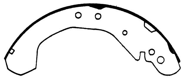 Porterfield Brake Shoes for 1990 CHEVROLET C1500 2WD Std Cab HD Ch