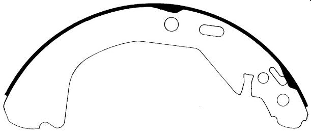 Porterfield Brake Shoes for 1997 CHEVROLET MALIBU