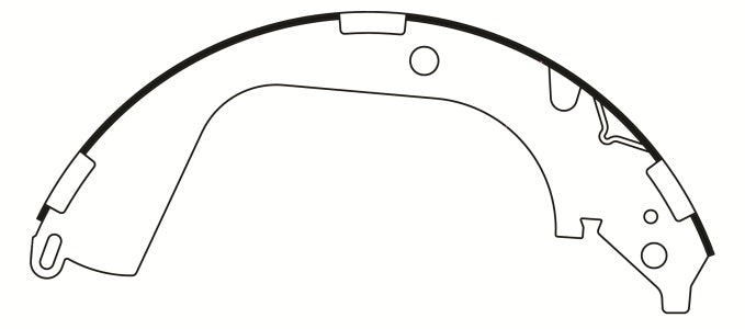 Porterfield Brake Shoes for 2010 GMC CANYON