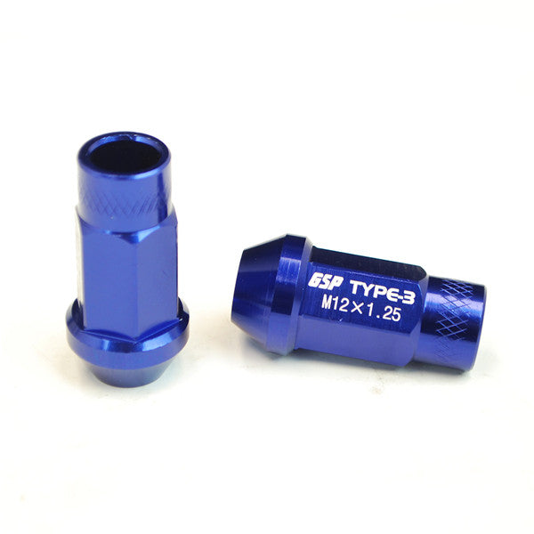Godspeed Type 3 50mm Lug Nuts 20 pcs. Set M12x1.25 (view 9)