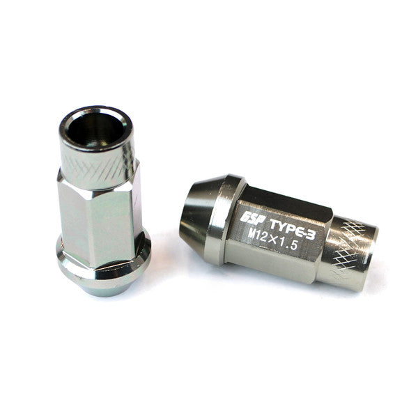 Godspeed Type 3 50mm Lug Nuts 20 pcs. Set M12x1.5 (view 12)