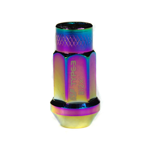 Godspeed Type 3 50mm Lug Nuts 20 pcs. Set M12x1.25 (view 3)