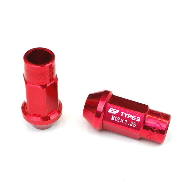 Godspeed Type 3 50mm Lug Nuts 20 pcs. Set M12x1.25 (view 6)