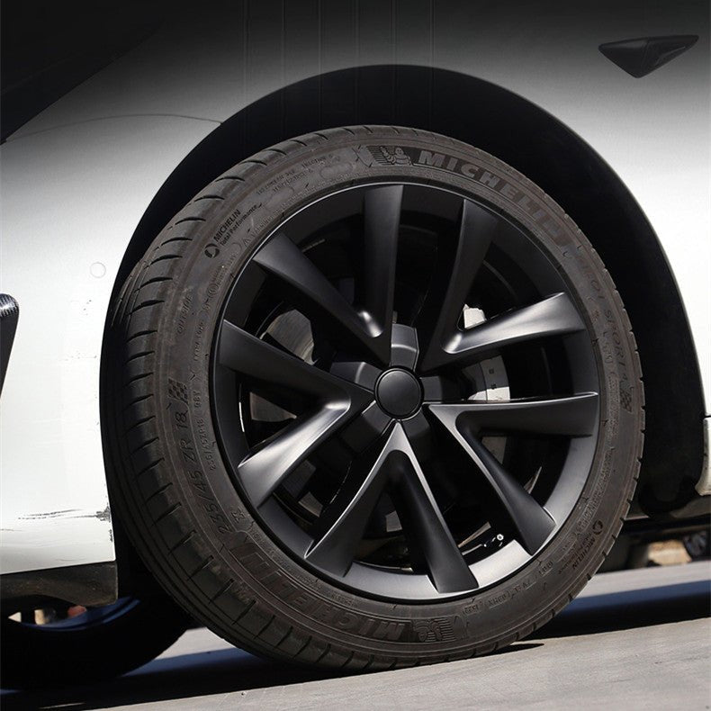 TESERY 18″ Wheel Caps S Plaid Style for Tesla Model 3 (4PCS) (view 7)