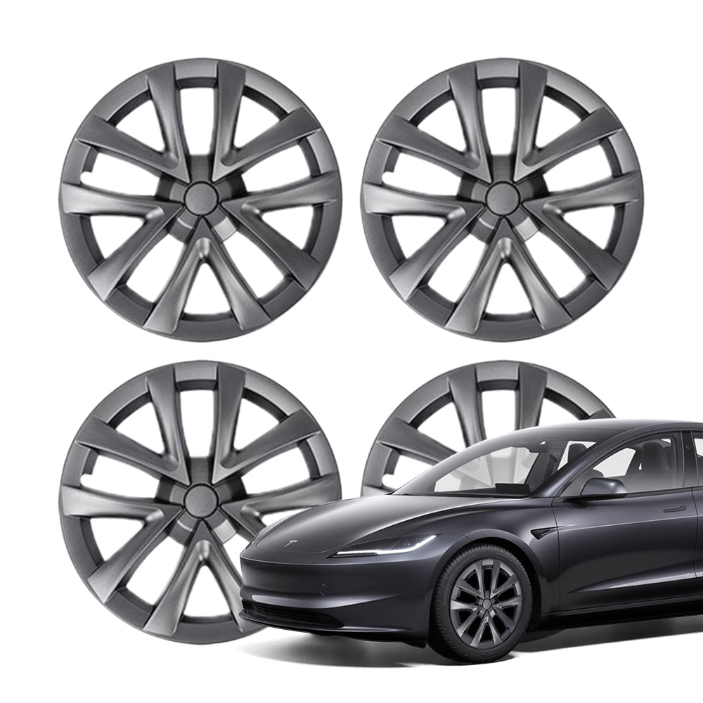 TESERY 18″ Wheel Caps S Plaid Style for Tesla Model 3 (4PCS) (view 18)