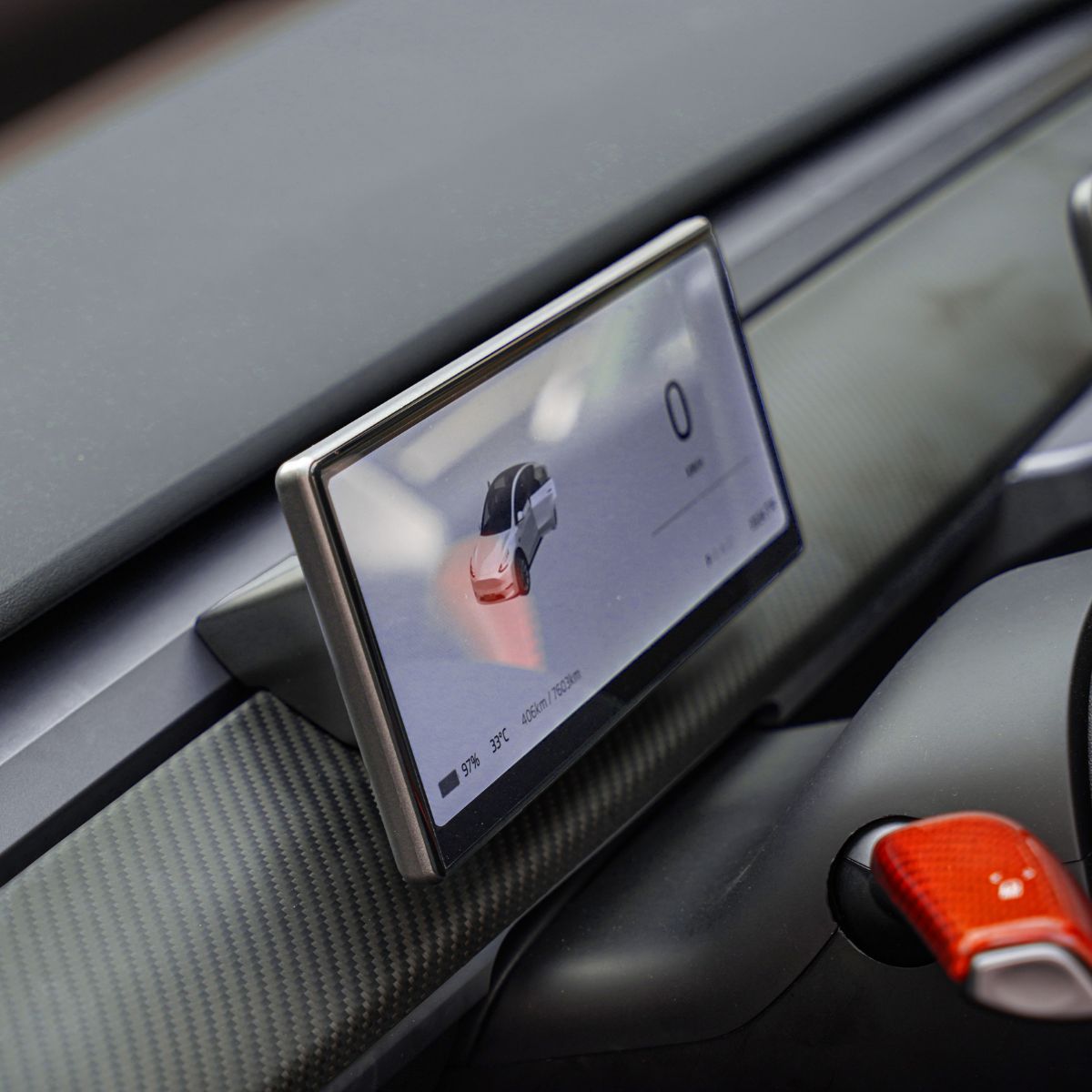 TESERY 9‘’ Carplay Instrument Dashboard Screen Display for Model 3 / Y