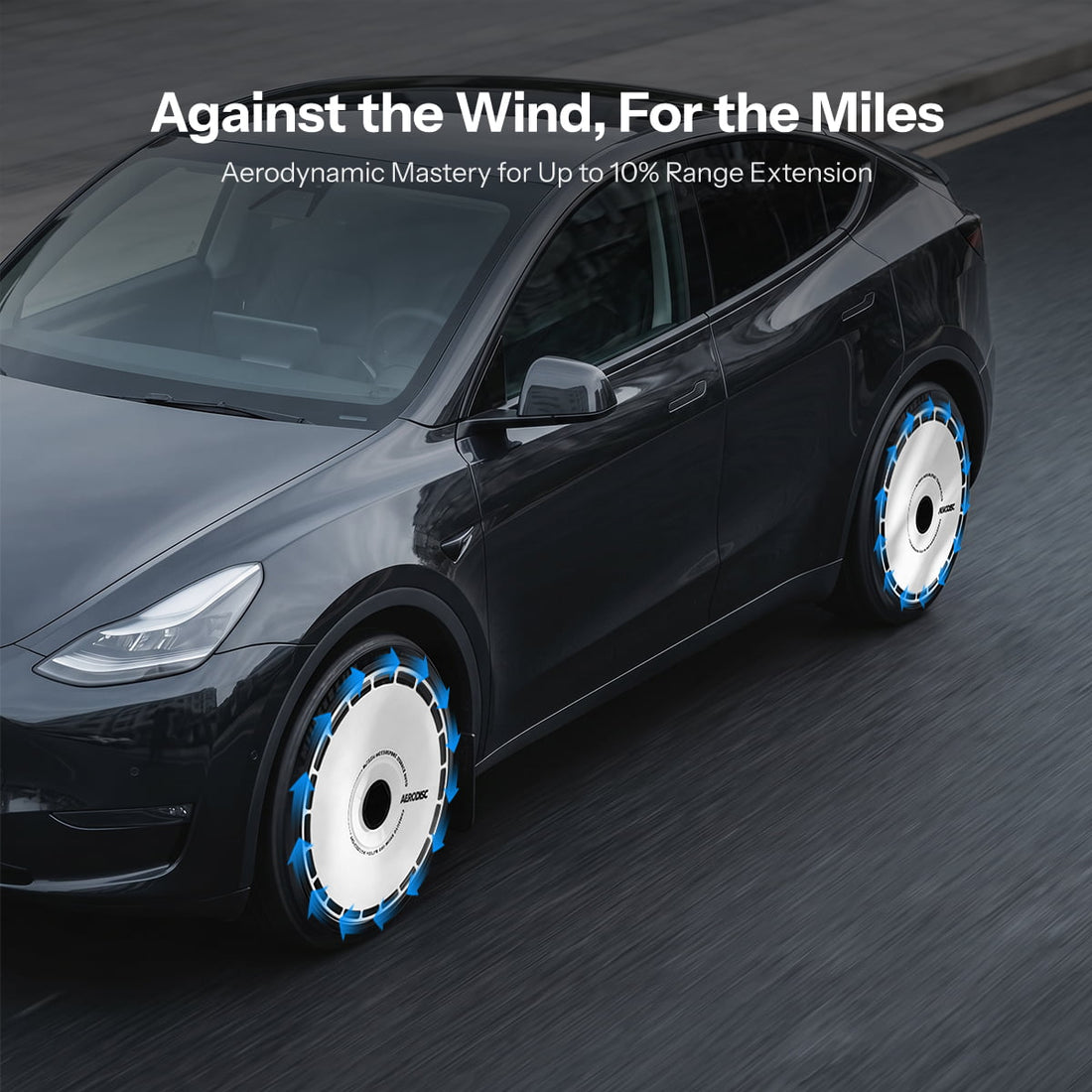 TESERY Aero DISC Wheel Covers for Model Y / Model 3 Highland (view 6)