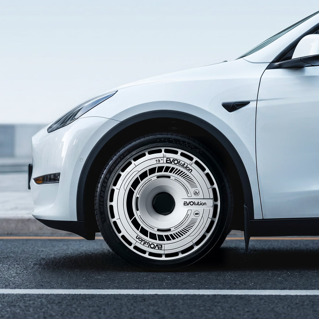 TESERY Aero DISC Wheel Covers for Model Y / Model 3 Highland (view 12)