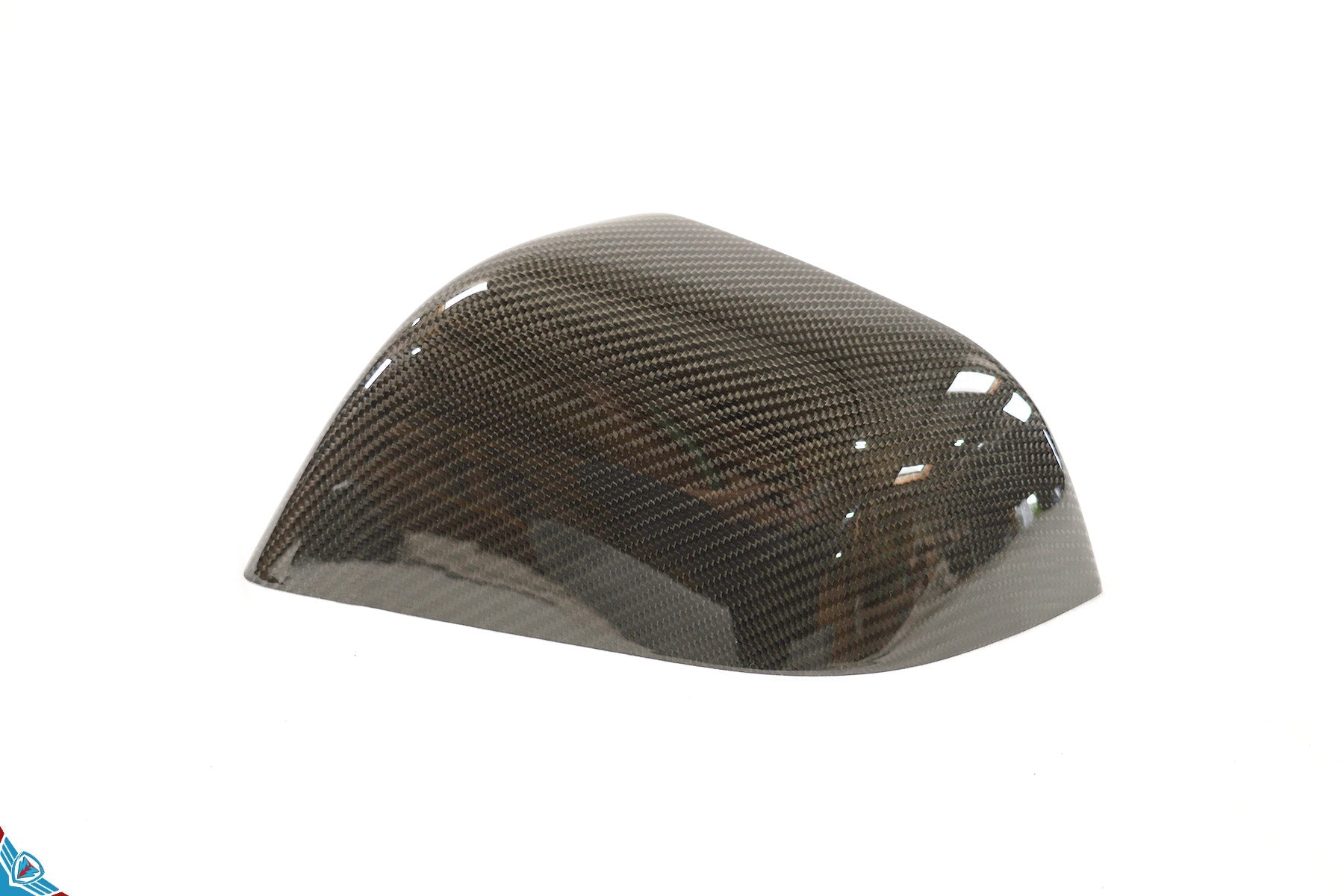 2017-2024 Tesla Model 3 & Model Y (MK1) OEM Style Dry Carbon Fiber Mirror Cover Overlays | FYBR Aerodynamics