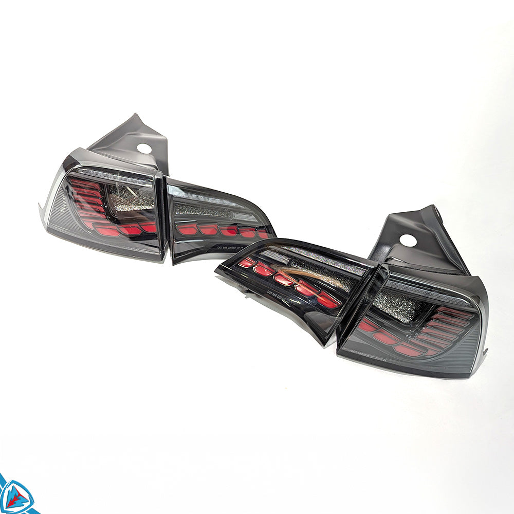 2017-2023 Tesla Model 3 & Model Y (MK1) GTS Style Sequential LED Tail Lights | Visions by E3Tuning