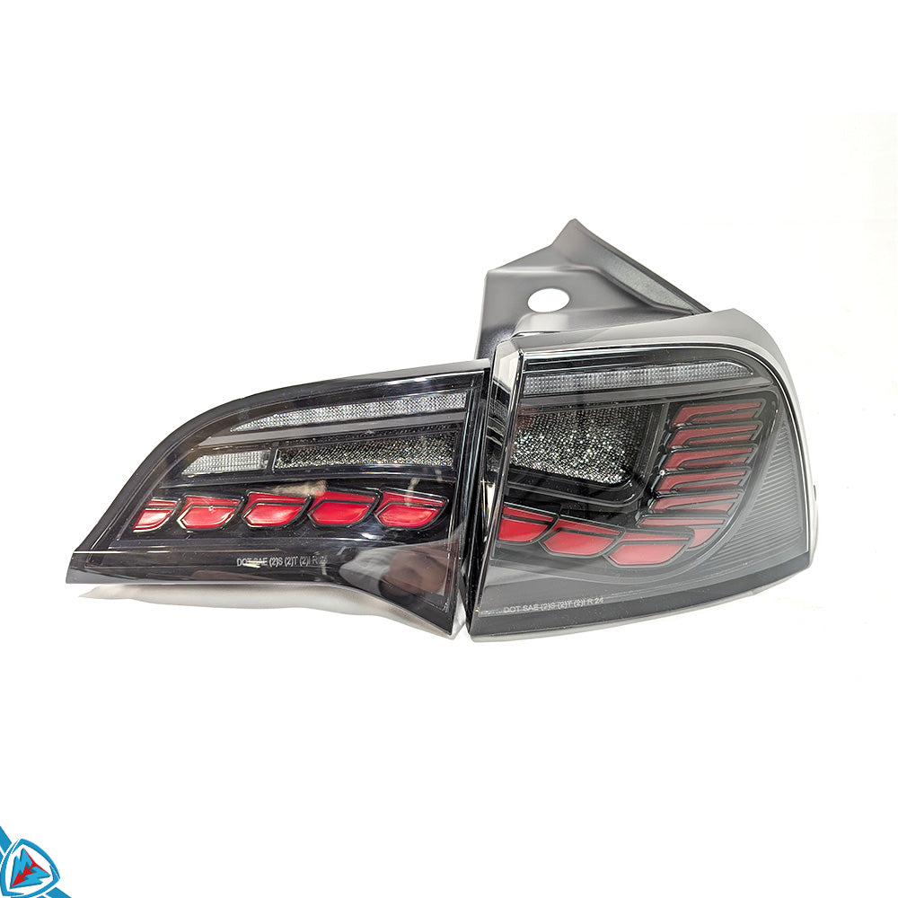 2017-2023 Tesla Model 3 & Model Y (MK1) GTS Style Sequential LED Tail Lights | Visions by E3Tuning