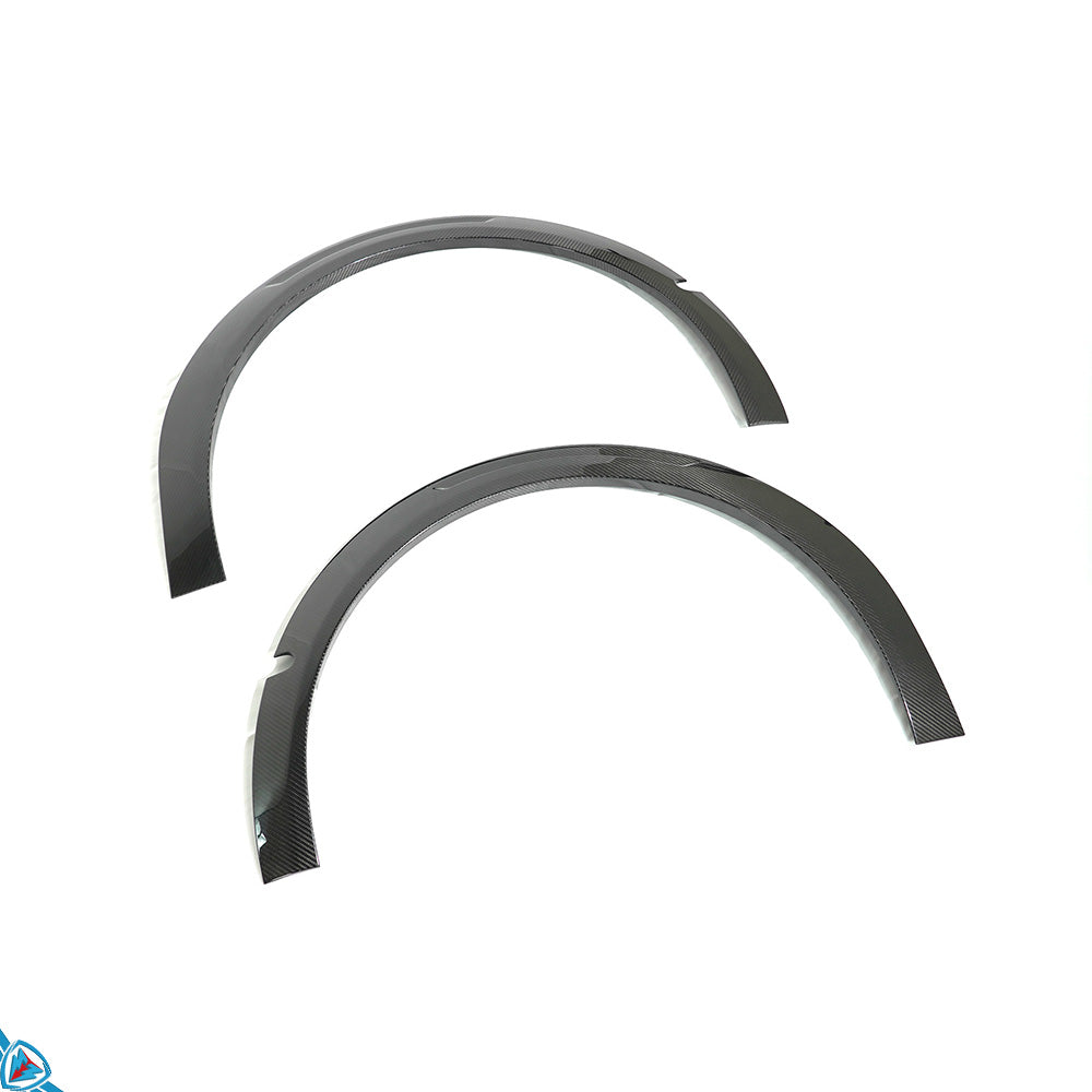 2020-2025 Tesla Model Y (1st-Gen) SDX Style Dry Carbon Fiber Fender Flares | FYBR Aerodynamics