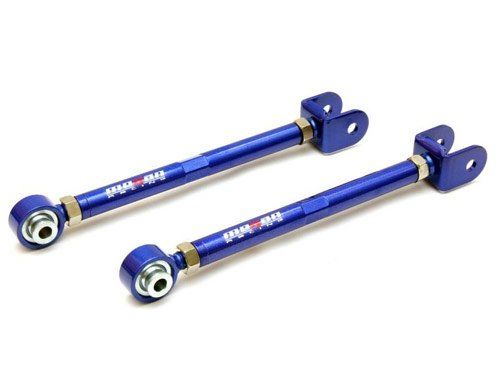 Megan Racing Rear Traction Rods for Lexus IS300 2002-2005, GS300 1998-2005, GS400 2001-2005, GS430 2001-2005 - Steel Pillow Ball Bushings...