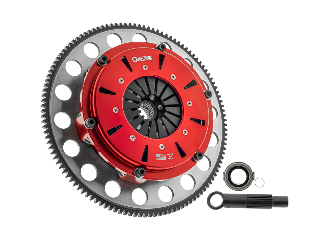 Action Clutch 04-21 Subaru WRX STI 2.5L DOHC (EJ257) 7.25in Twin Disc Race Clutch w/ Steel FW ACR-2306
