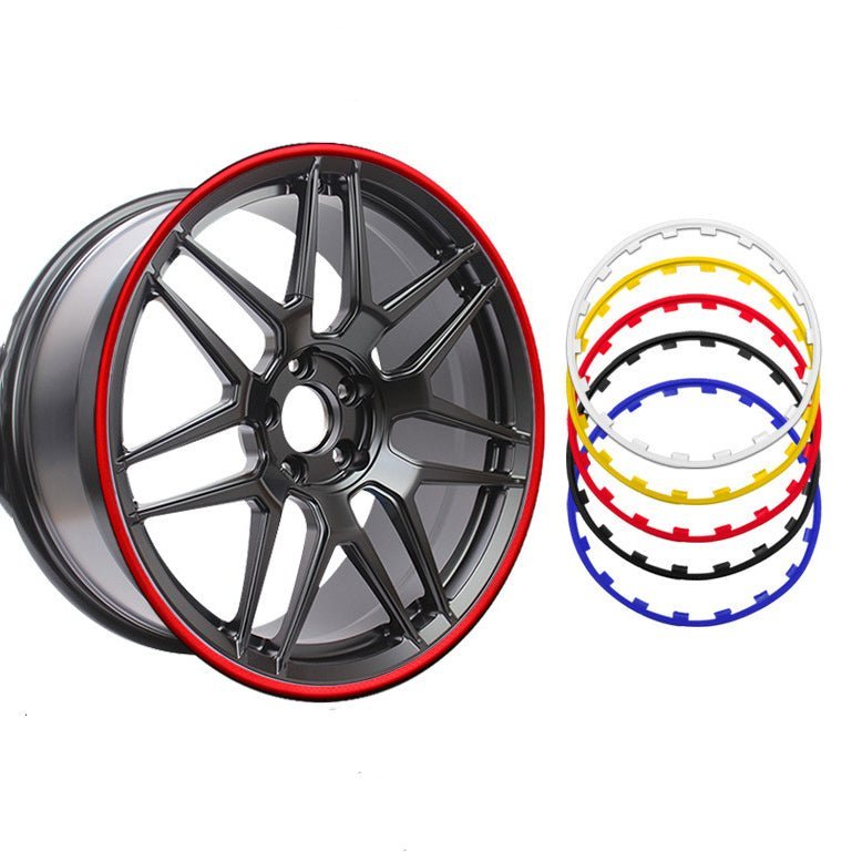 DuPont Nylon Wheel Rim Protectors for Tesla | 4-Piece Set | 5 Colors | Curb Rash Guard | Impact Resistant (view 7)