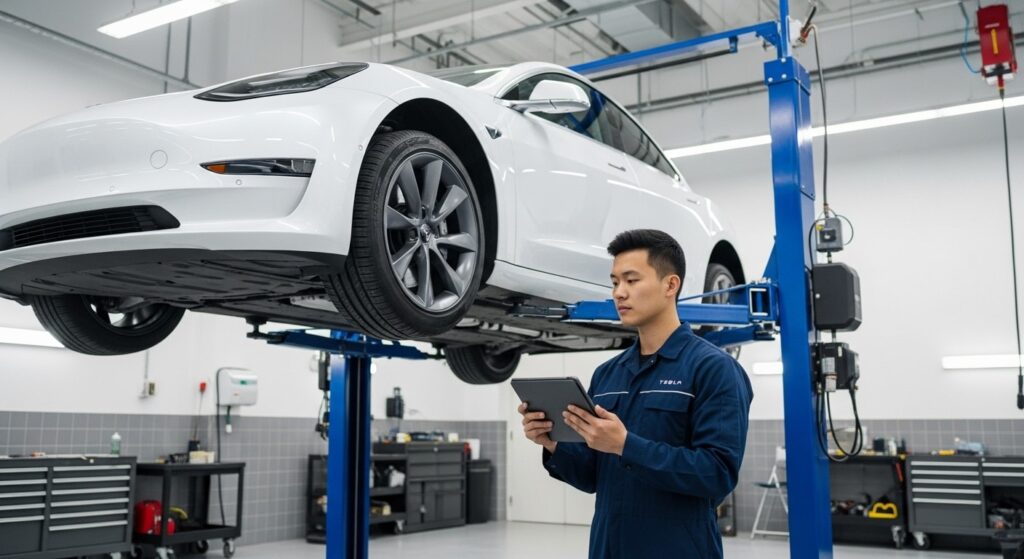 Tesla mobile service and repair